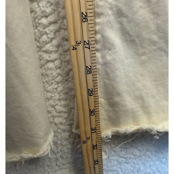 Flare Jeans Bell Bottoms Blank Paige Cream Size Large Stretch‎ - Picture 5 of 7